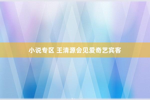 小说专区 王清源会见爱奇艺宾客